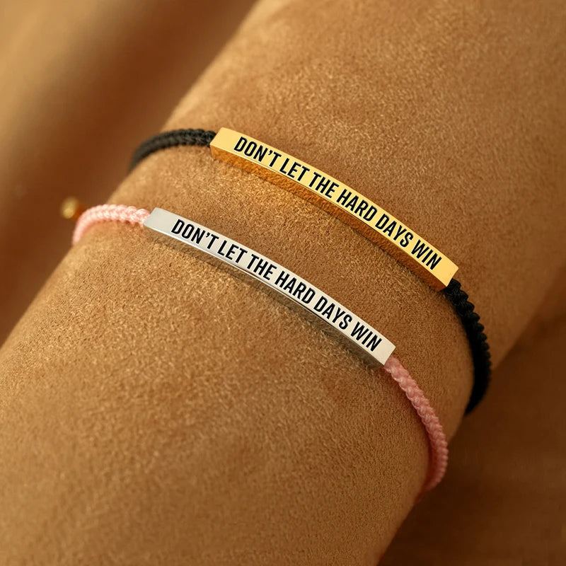 1+1 GRATIS | Sanna - Motivatie-armband voor zelfvertrouwen & kracht
