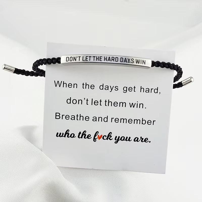 1+1 GRATIS | Sanna - Motivatie-armband voor zelfvertrouwen & kracht