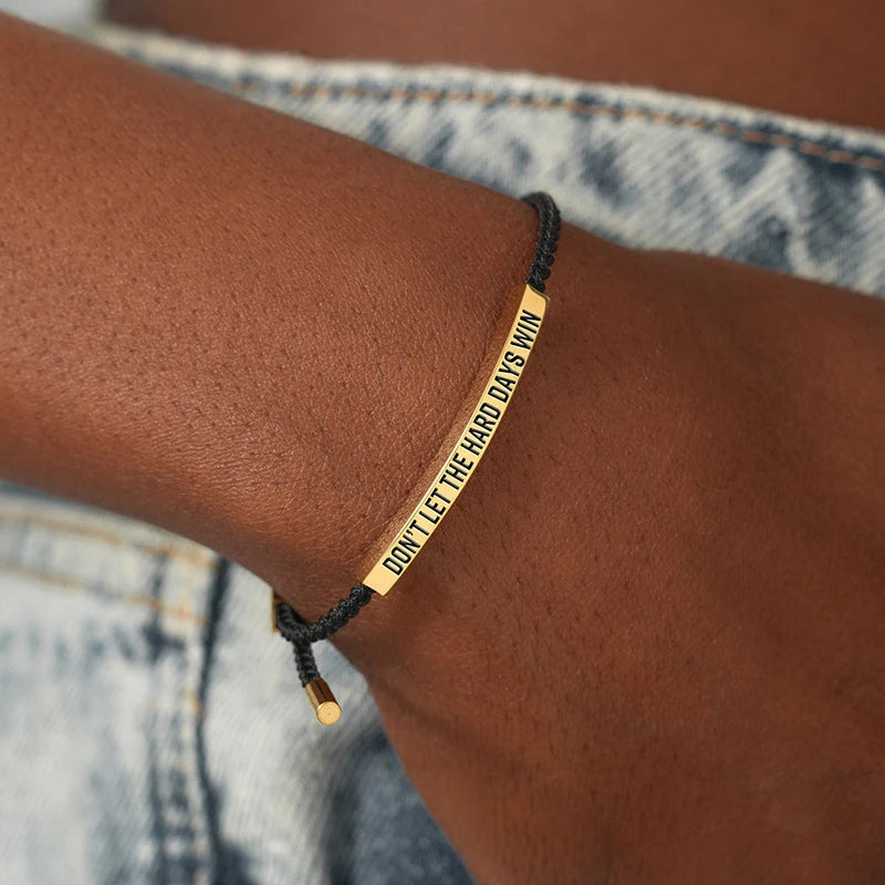 1+1 GRATIS | Sanna - Motivatie-armband voor zelfvertrouwen & kracht